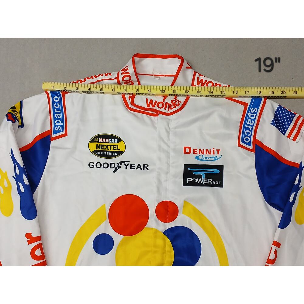 Legend Ricky Bobby (Large) Silk Nascar Style Racing Jacket - Picture 3 of 10